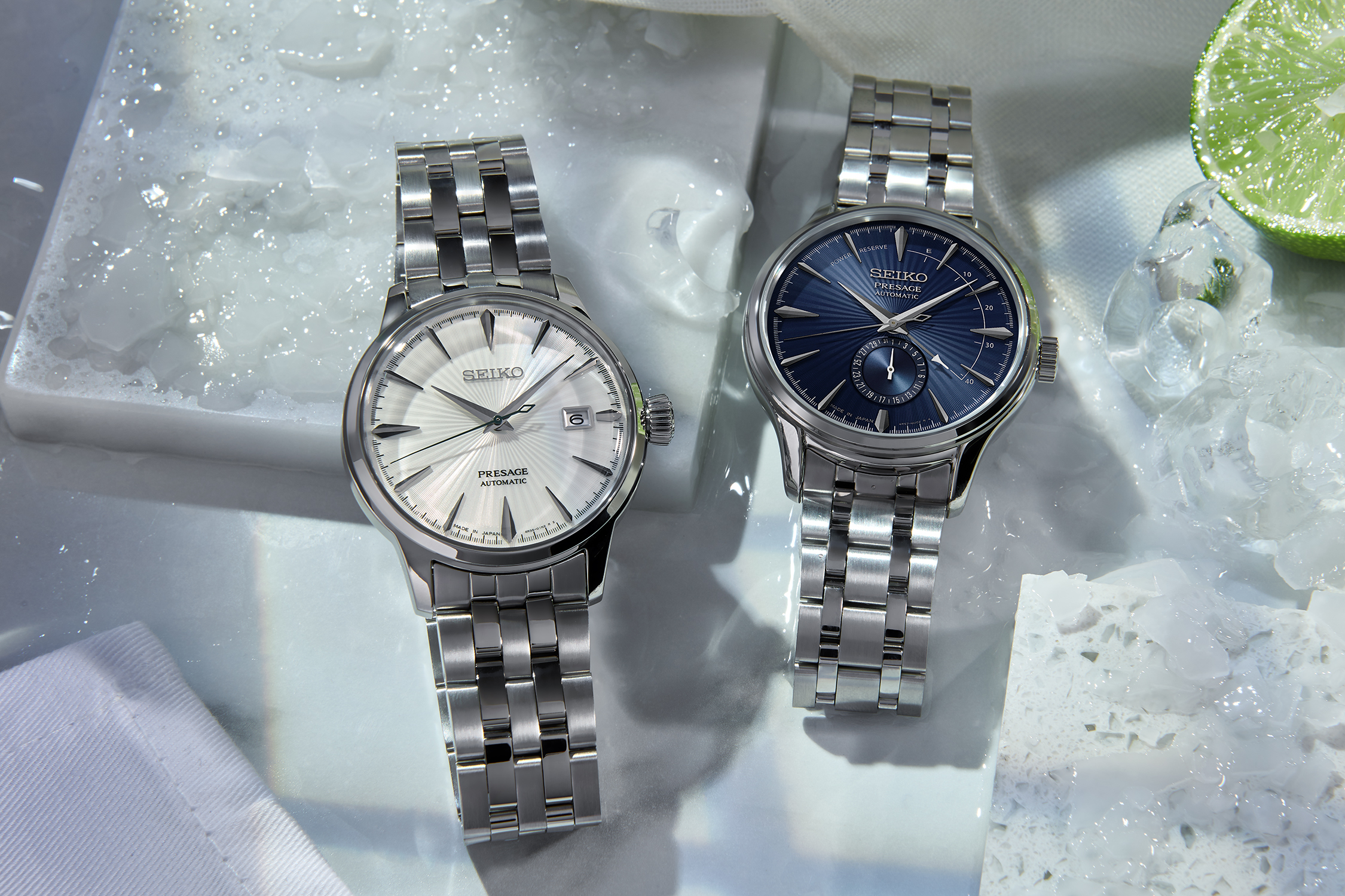 Presage Cocktail Time 'The Blue Moon' | Seiko Boutique | The Official UK  Online Store