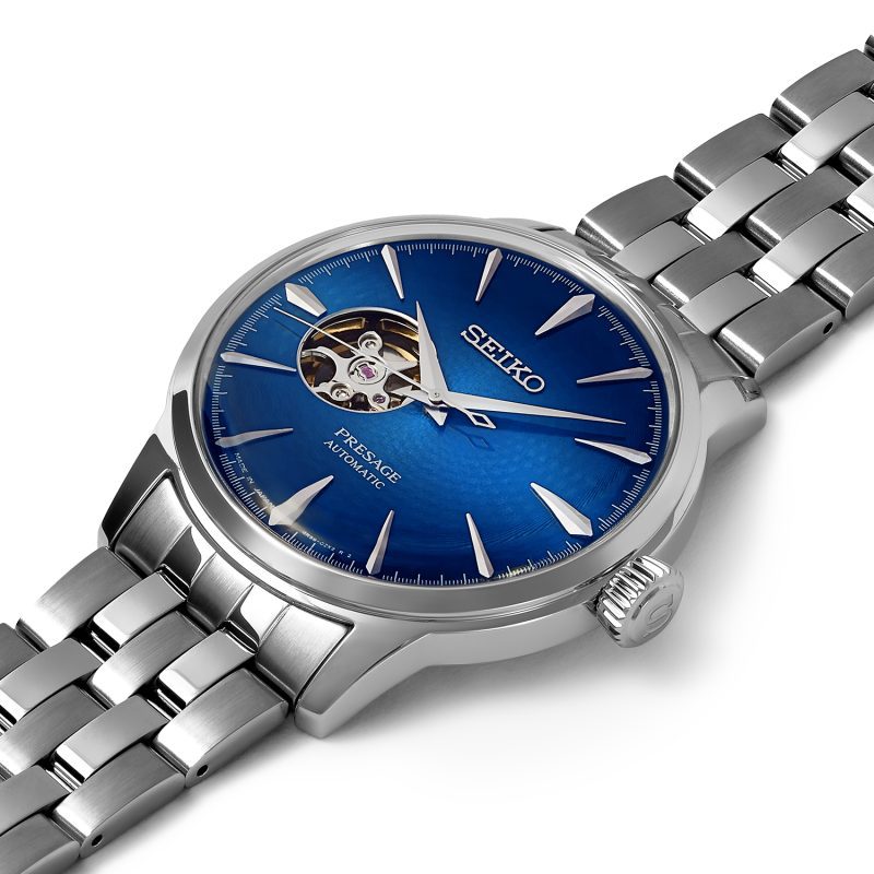 Presage Cocktail Time 'Blue Acapulco' | Seiko Boutique | The Official UK  Online Store