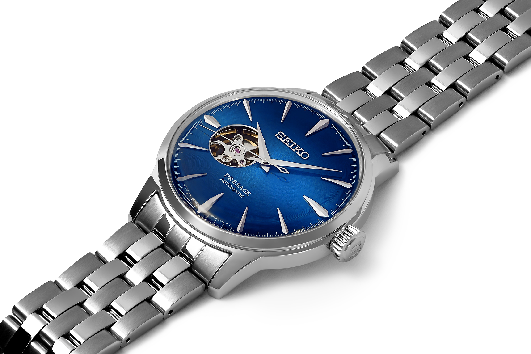 Presage Cocktail Time 'Blue Acapulco' | Seiko Boutique | The Official UK  Online Store
