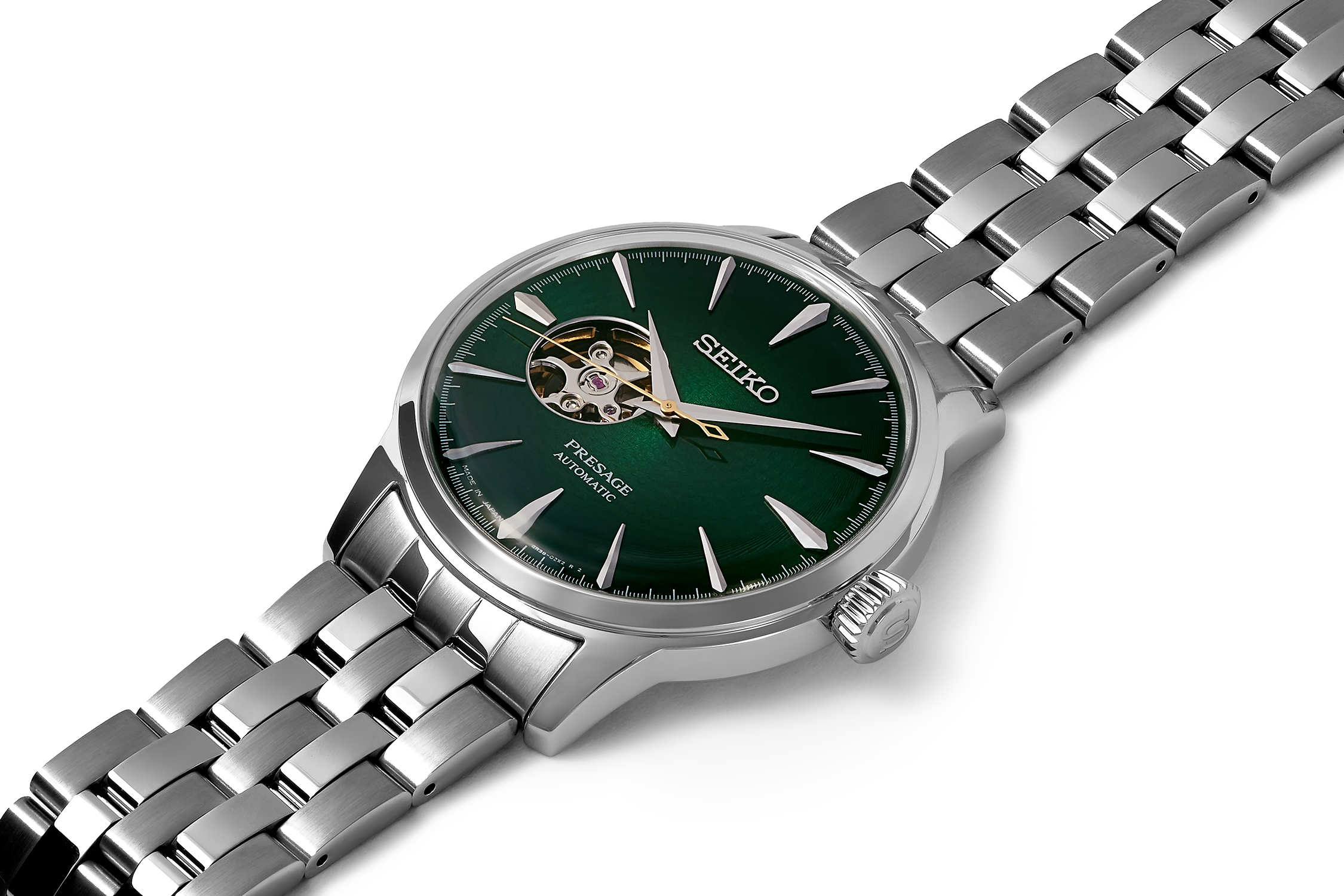 Presage Cocktail Time 'Grasshopper' | Seiko Boutique | The Official UK  Online Store
