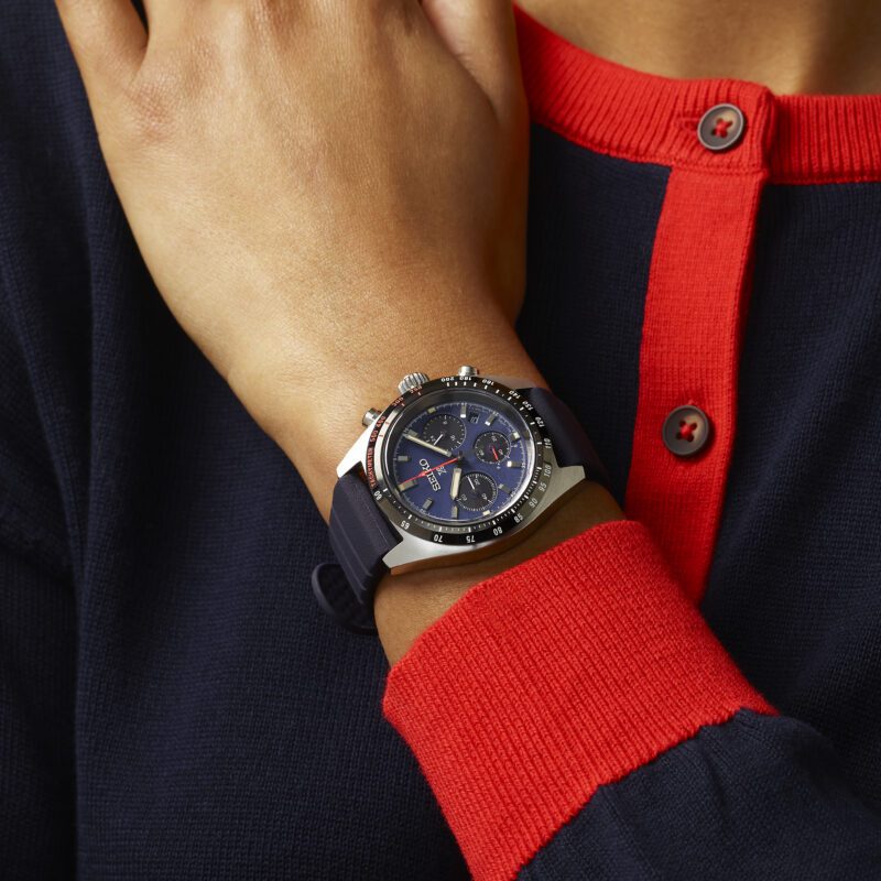 Dark Blue Lightweight 'Hansou' Silicone Strap 20mm Seiko