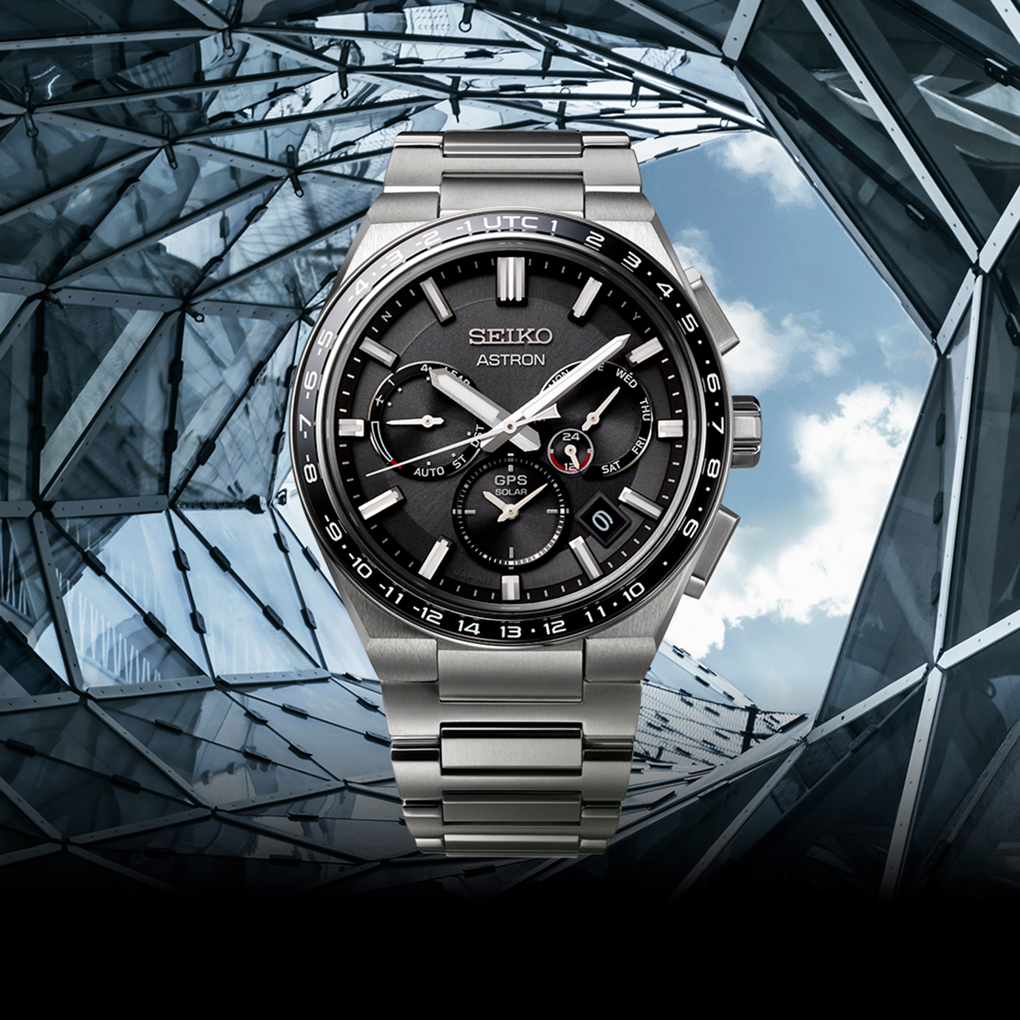 Astron Solar GPS Chronograph 'Solidity' | Seiko Boutique | The Official UK  Online Store