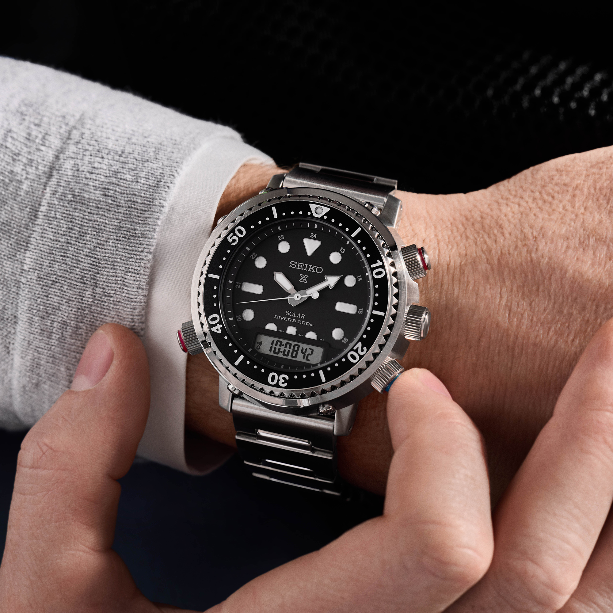 Prospex Solar 'Arnie' Hybrid Diver's 40th Anniversary | Seiko Boutique |  The Official UK Online Store