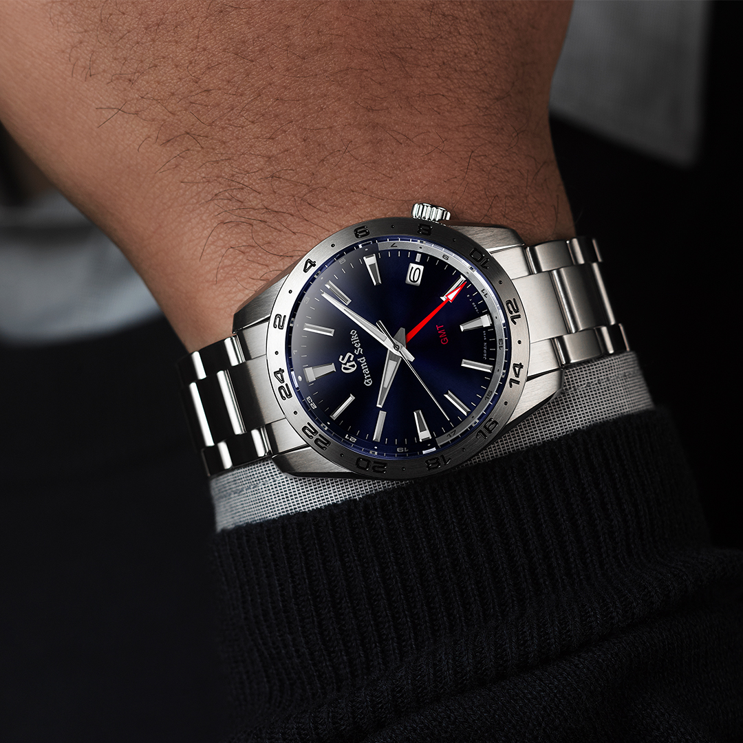 Grand Seiko 'Blue Scarlet' Quartz GMT Seiko Boutique The Official UK Online Store