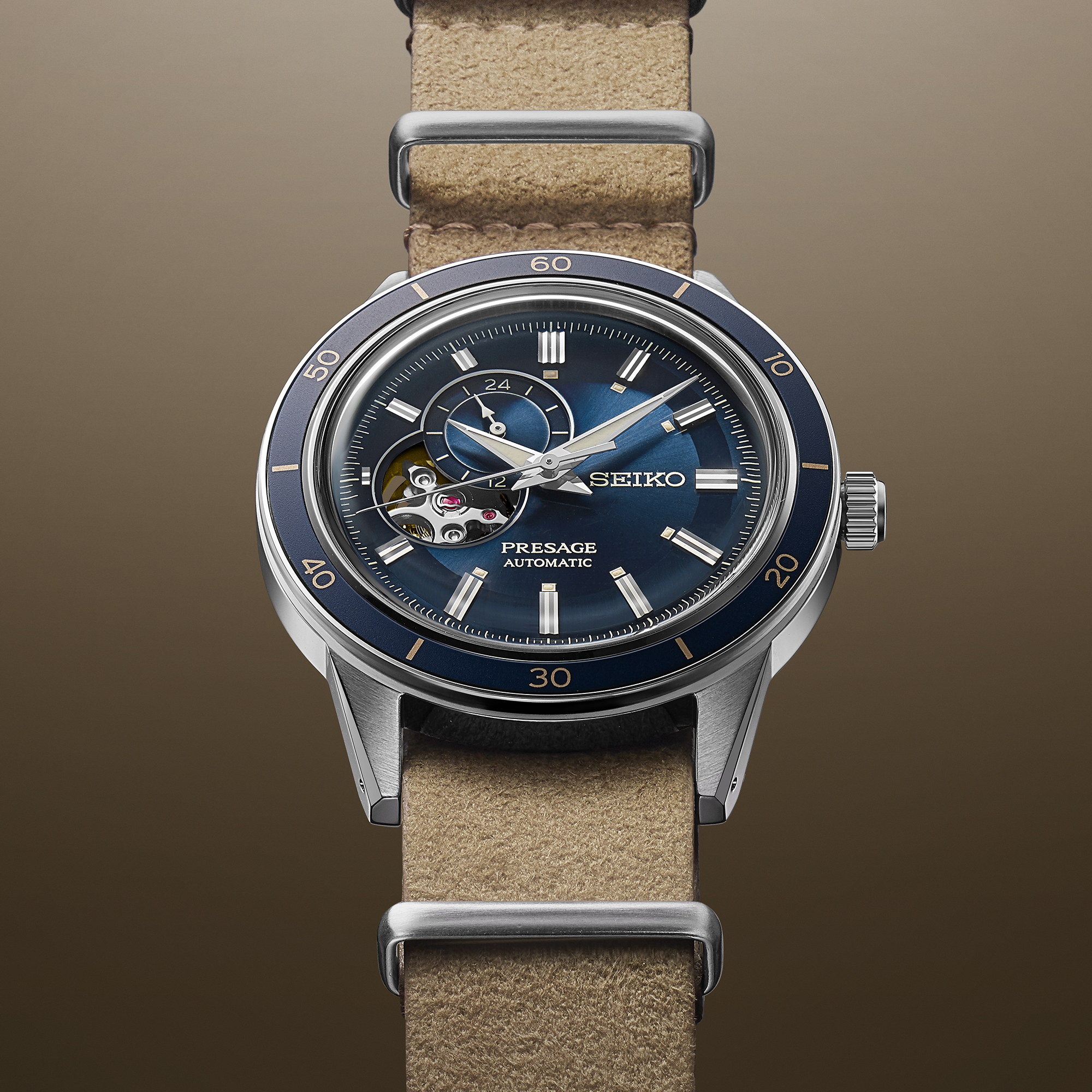Presage Style 60s 'Denim' | Seiko Boutique | The Official UK Online Store
