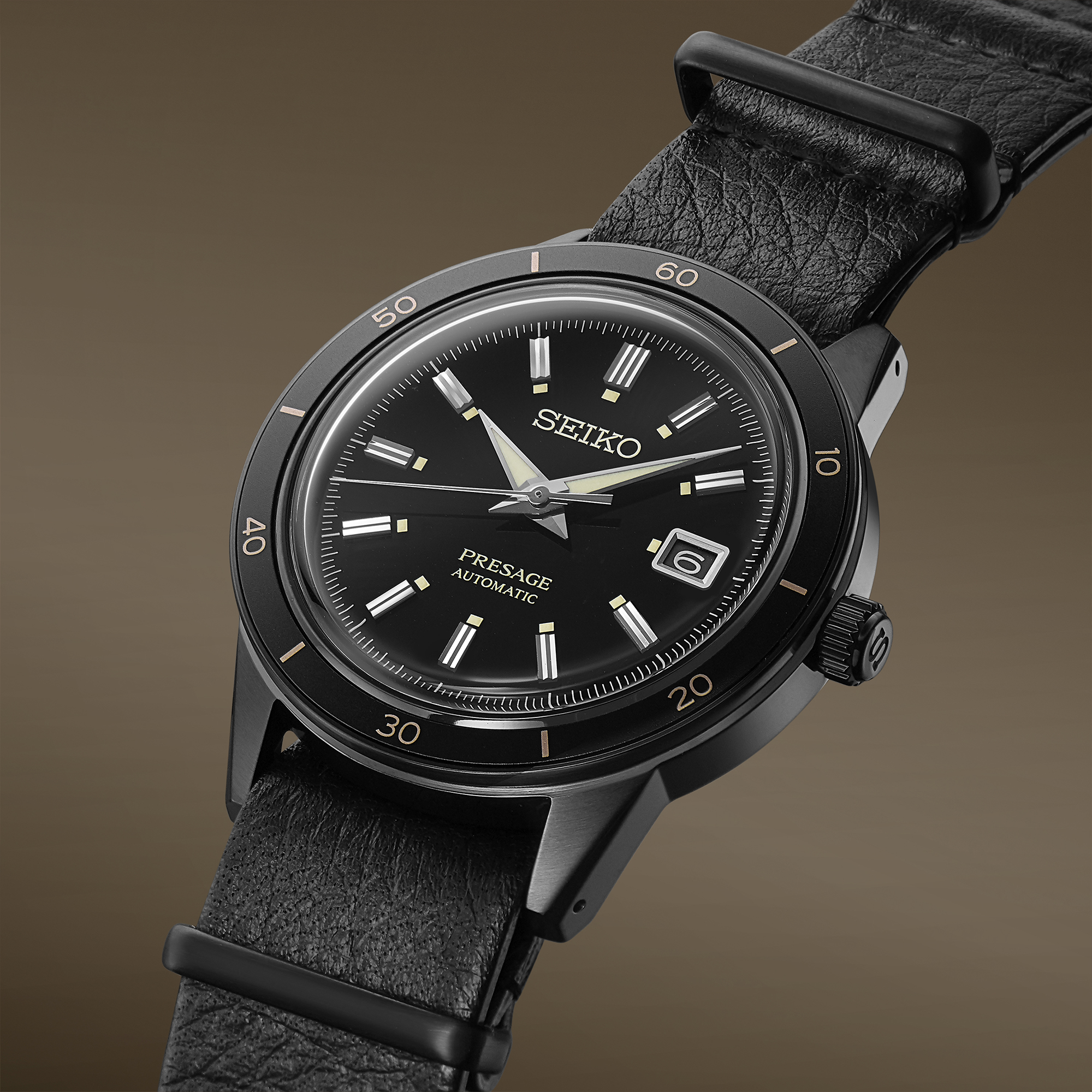 Presage Style 60s 'Stealth' | Seiko Boutique | The Official UK Online Store