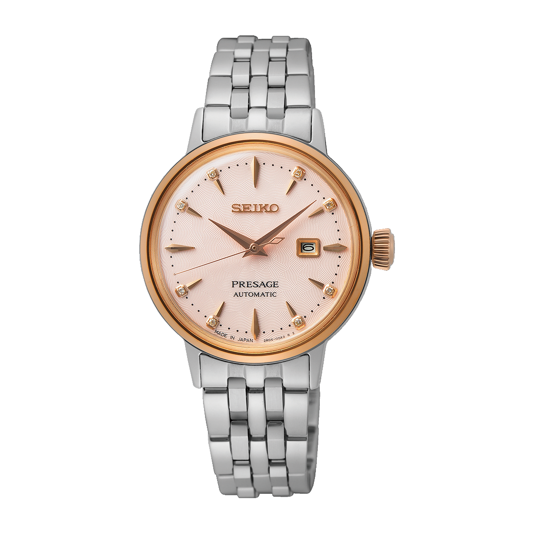 Presage Cocktail Time 'Pink Lady' Diamond Twist | Seiko Boutique | The  Official UK Online Store