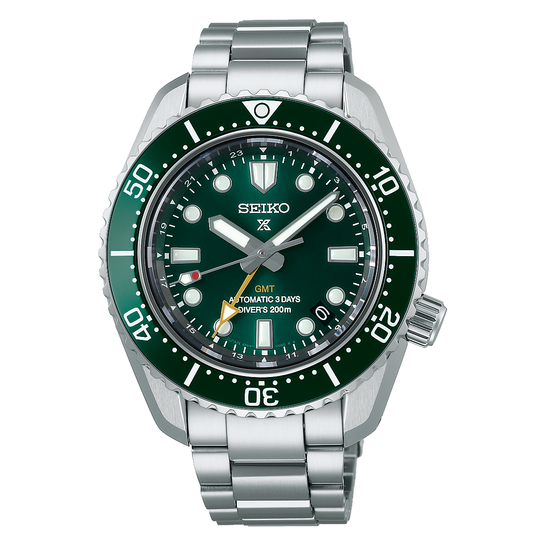 Seiko Prospex Sumo Seascape GMT Solar Diver Bracelet Watch SFK003J1 ...