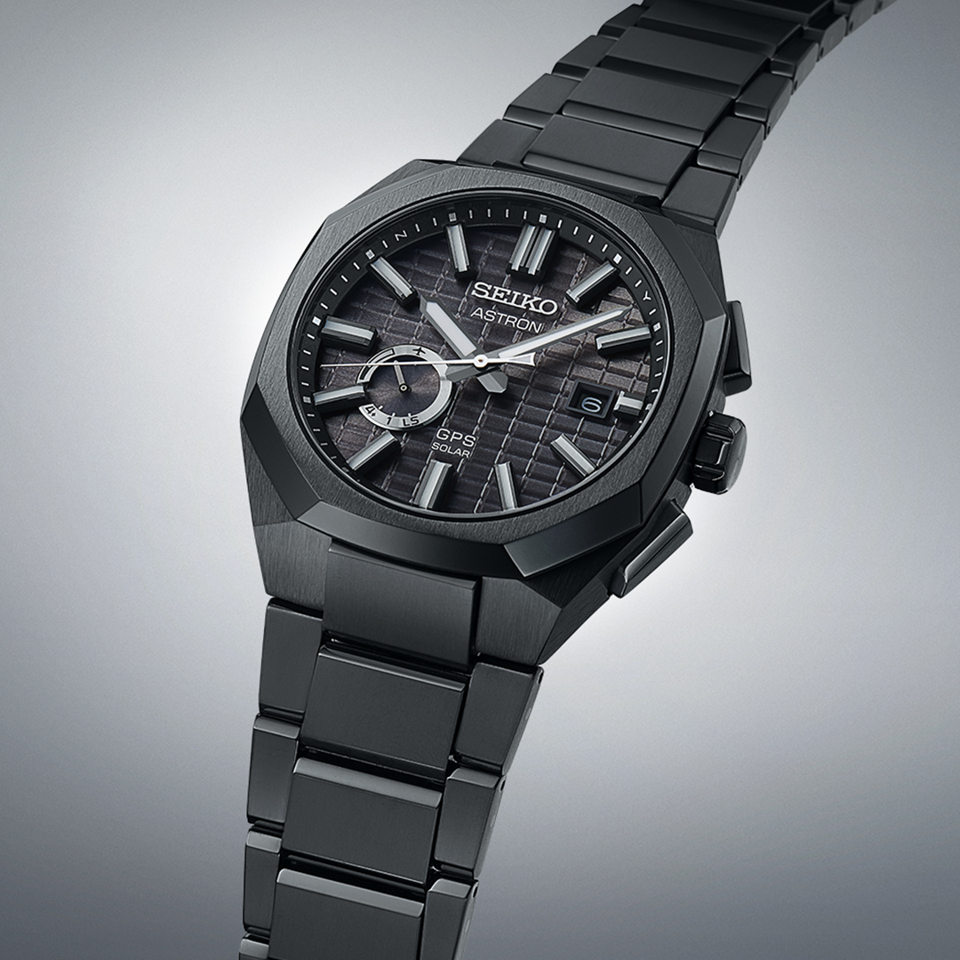 Astron GPS Solar ‘Jet Black’ Crystal Box Seiko Boutique The