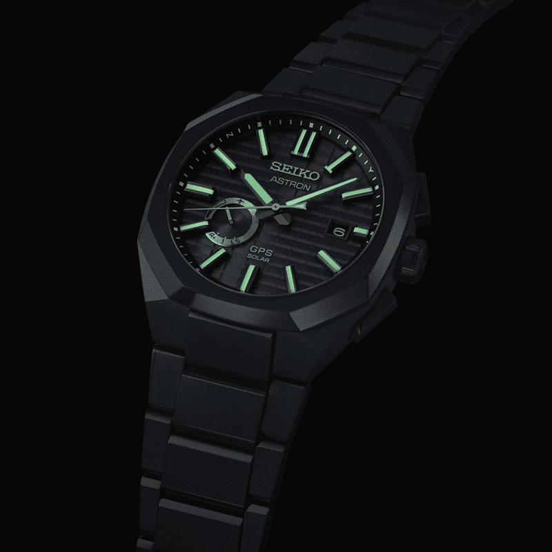 Astron GPS Solar 'Jet Black' Crystal Box | Seiko Boutique | The