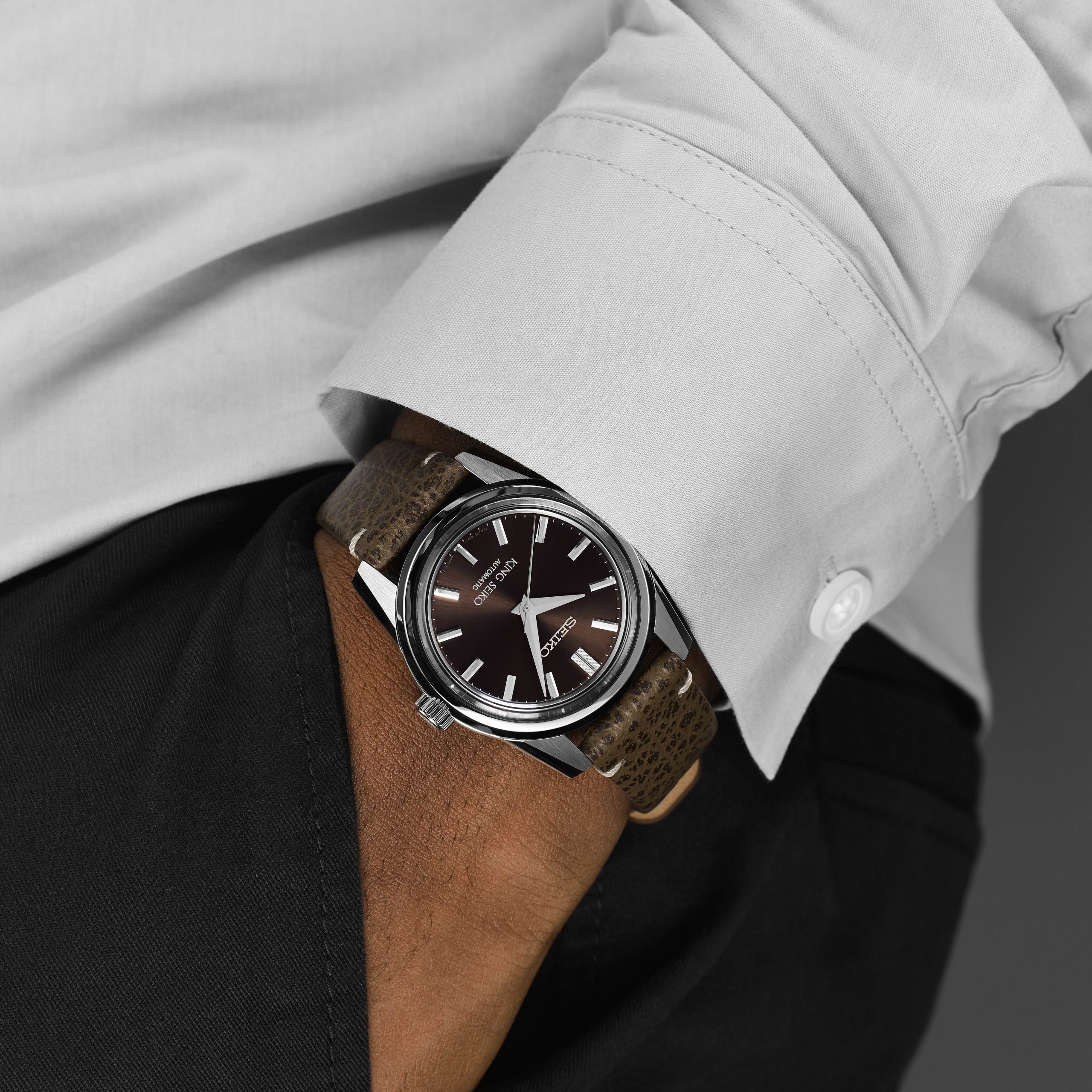 Exclusive King Seiko KSK Strap with Pin Buckle Seiko Boutique The Official UK Online Store