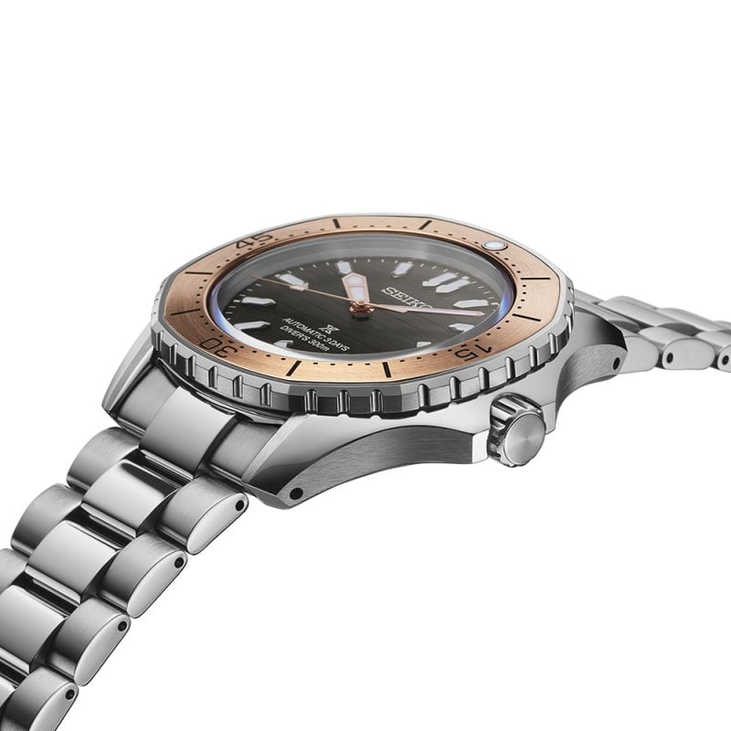 Seiko Prospex Diver's Watch – Polygonal in Ocean grey bronze