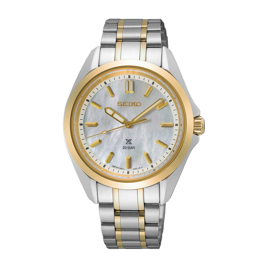 SEIKO Prospex Sea Ladies Marine Sports in Shell Pink | SUR597