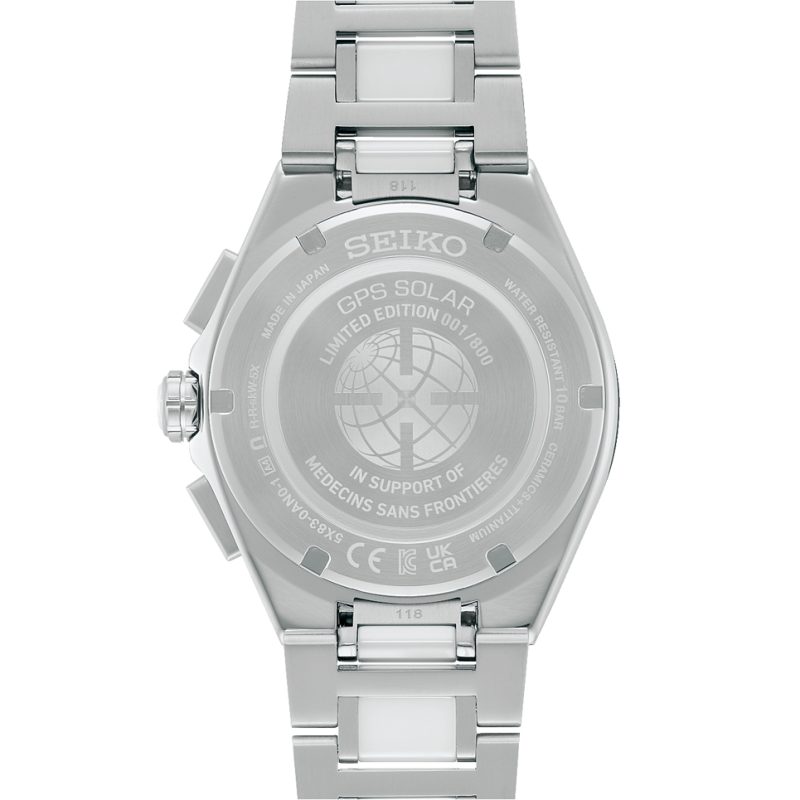 Astron x Médecins Sans Frontières GPS Solar Chronograph 2025