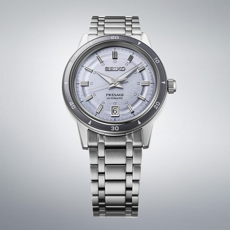 Seiko Presage Style 60s in Silvery Violet SRPL73J1 | Seiko