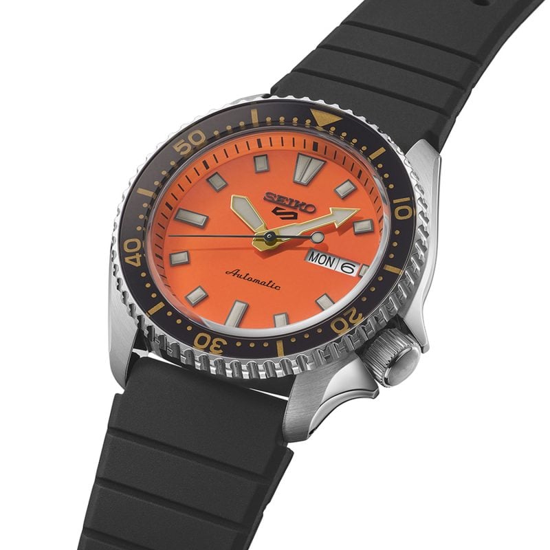 Seiko Sports SKX Redux in Daichi Orange Seiko Boutique The