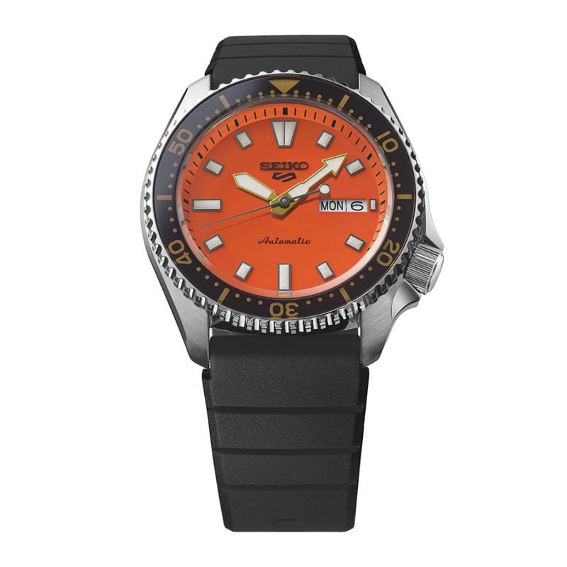 Seiko 5 Sports SKX Redux in Daichi Orange SRPL89K1 | Seiko