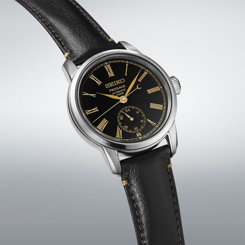 Seiko Presage Classic Series in Urushi Black with Roman  display picture 2