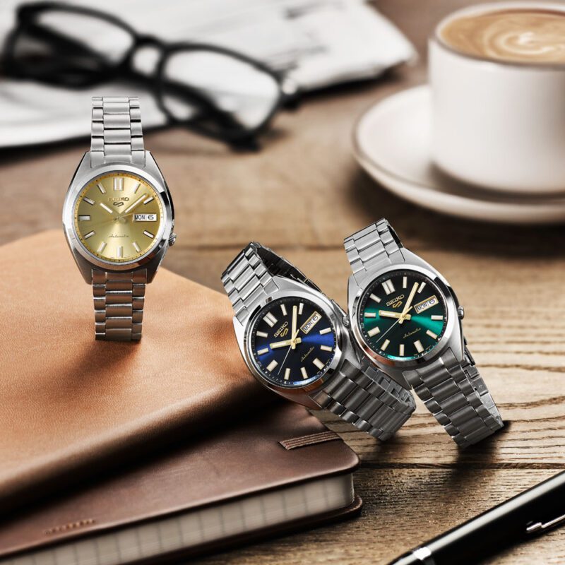 Seiko Sports SNXS Vintage Gold Collection – in 'Green Tie