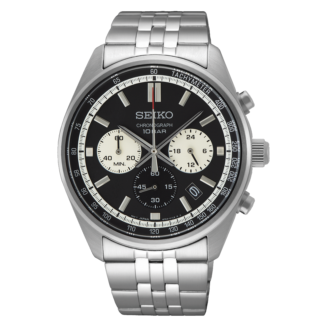 Men's Quartz Chronograph Watch in Black SSB429P1 | Seiko Official
