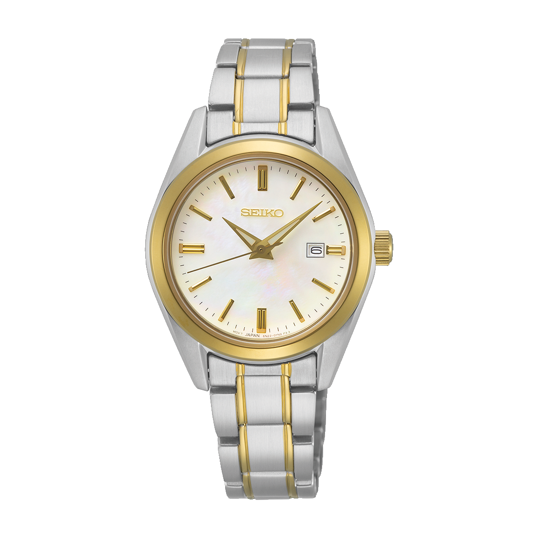 Ladies' Quartz Watch in Two-tone with Mother-of-Pearl Dial