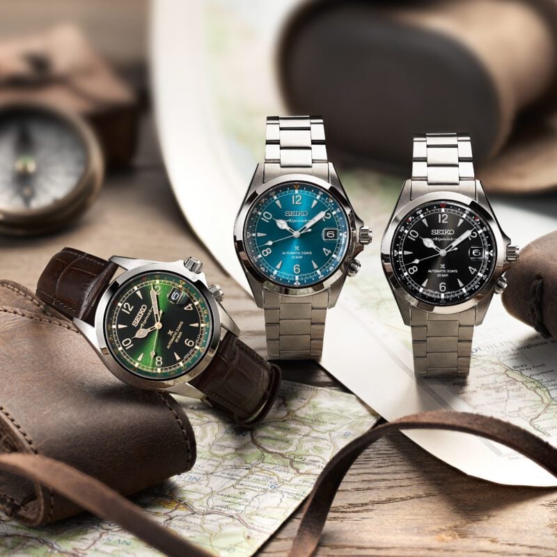 Seiko Prospex Alpinist in 'Classic Pine' Green Seiko Boutique