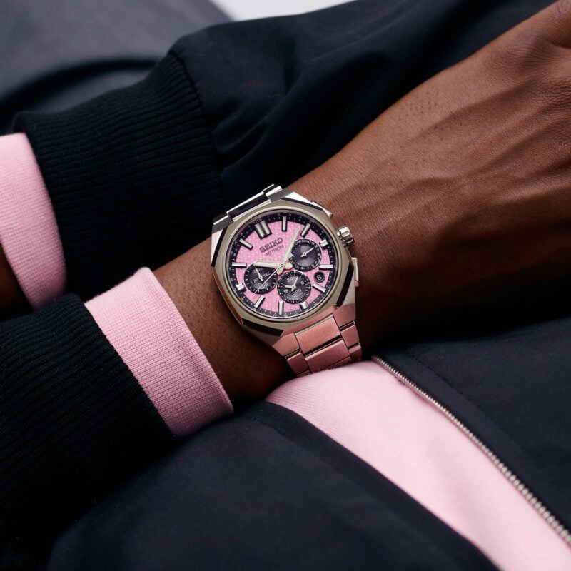Seiko Astron GPS Solar 2026 Limited Edition in Crystal Pink