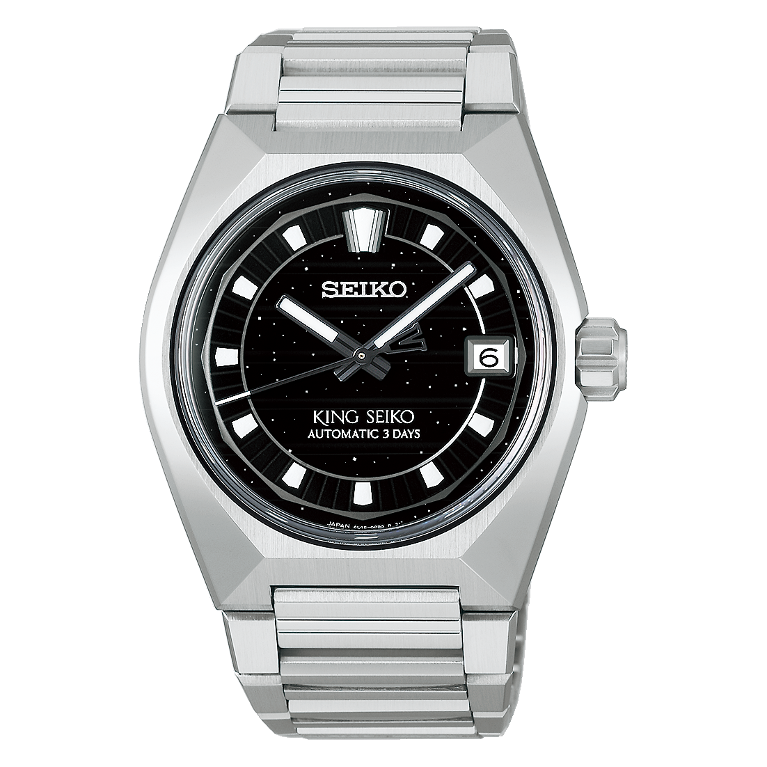 King Seiko VANAC "Cosmic Tokyo" Stainless Steel in Cosmic Black HKF005J1 | Seiko Official UK Online Store